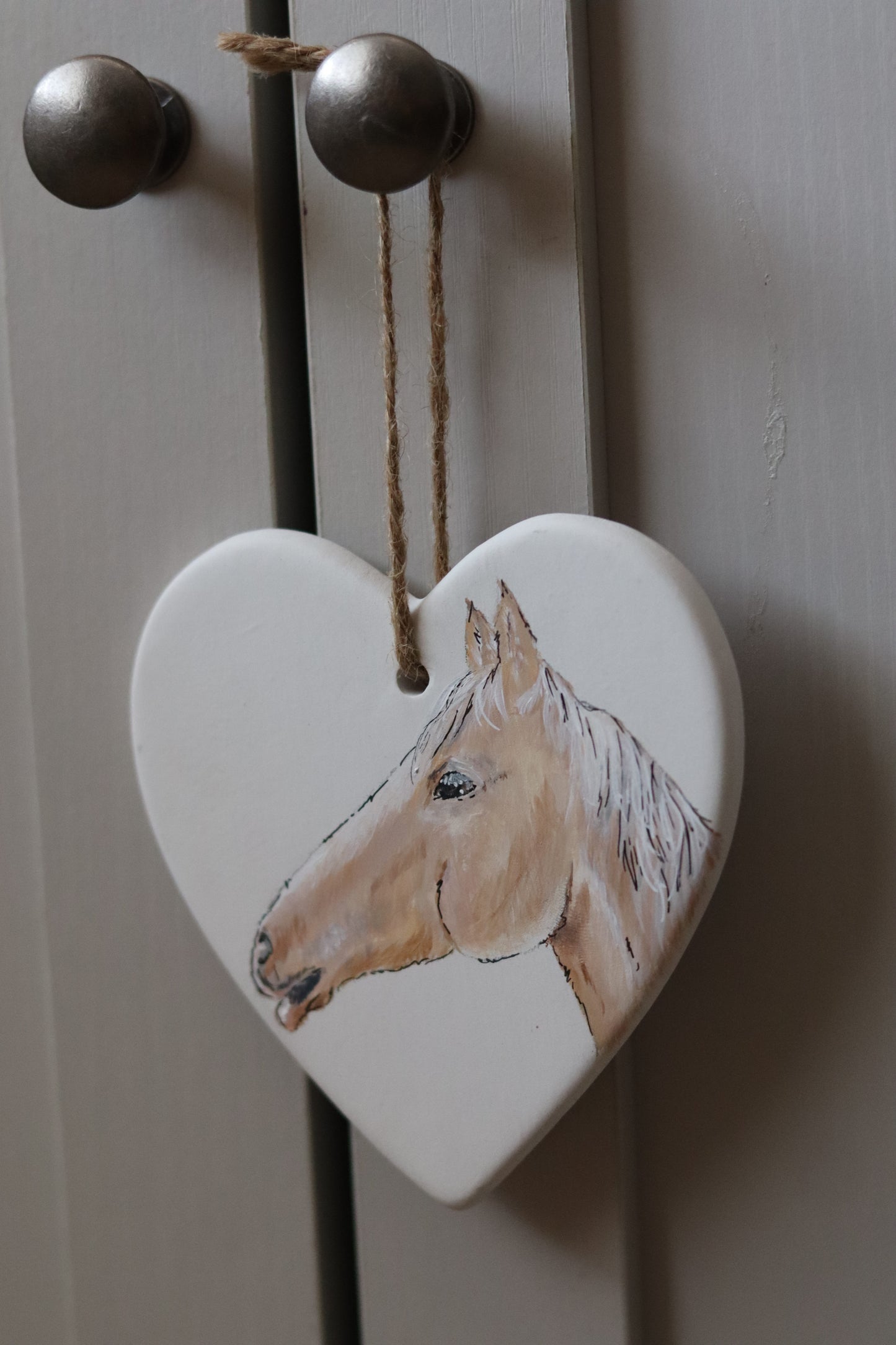Hand Painted Pet Portrait Hanging Decorations