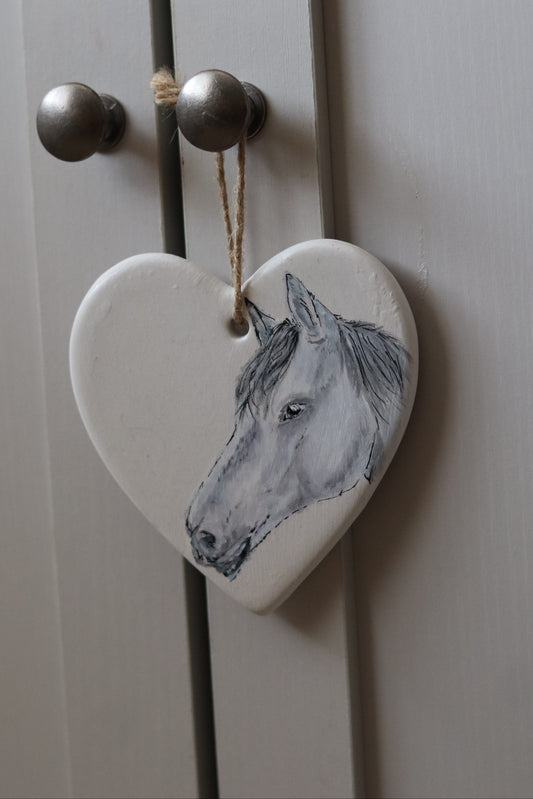 Hand Painted Pet Portrait Hanging Decorations